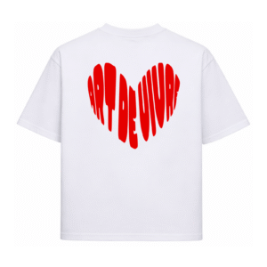 Bisou bisou - T-shirt rouge