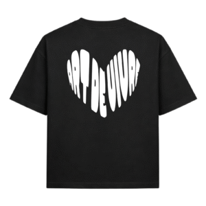 Bisou bisou - T-shirt noir