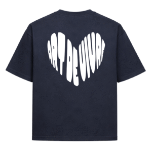 Bisou bisou - T-shirt marine