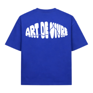 D’Aquí - T-shirt bleu électrique