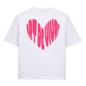 Bisou bisou - T-shirt rose