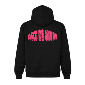 D’Aquì - Hoodie rose/noir